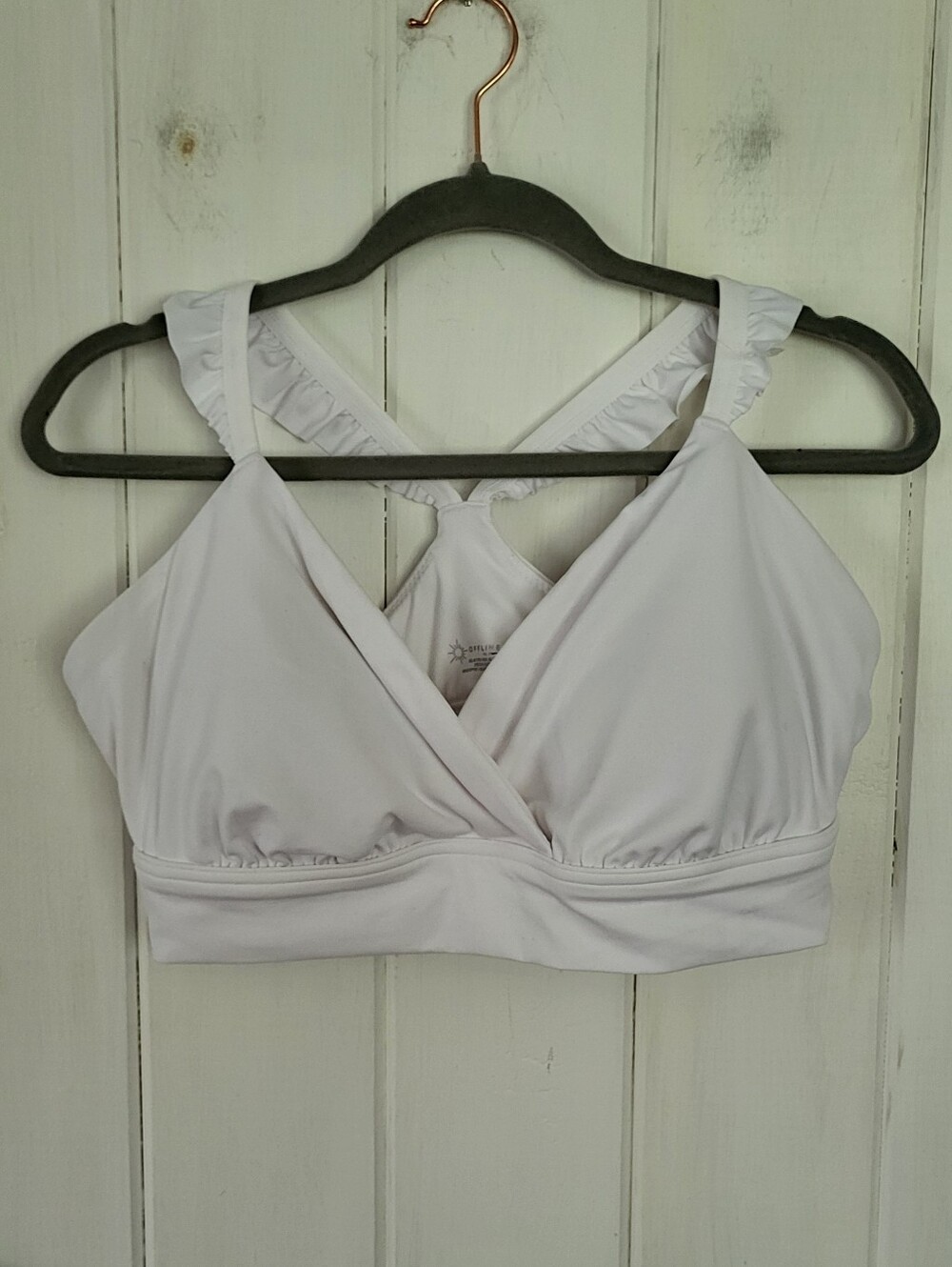 OFFLINE By Aerie Real Me XTRA Ruffle Sports Bra